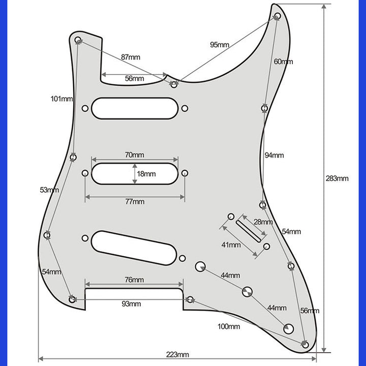 Electric Guitar Pick Guard