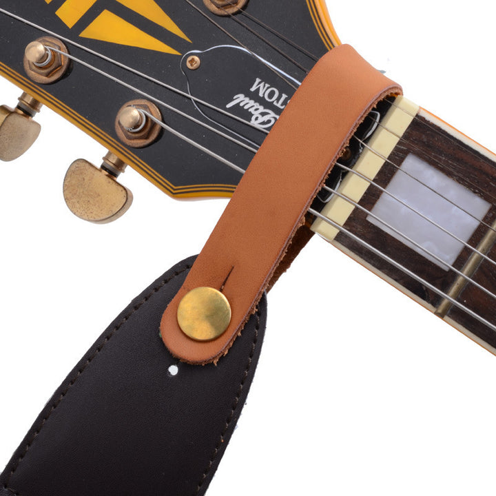 Leather Guitar Strap Rope