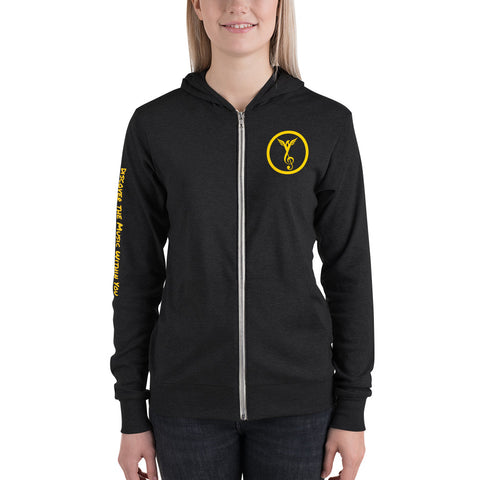 Unisex zip hoodie