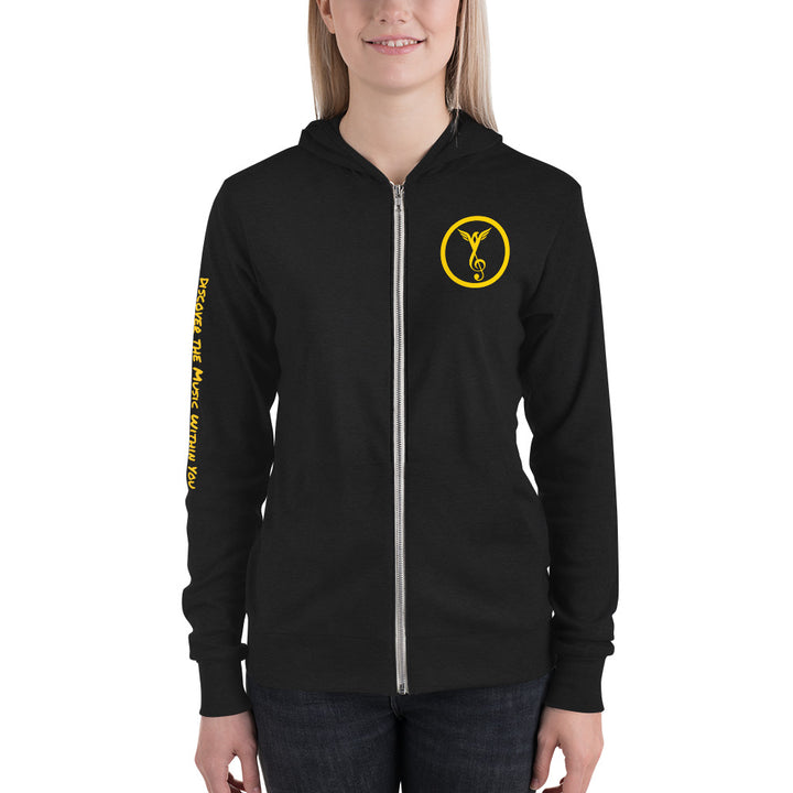 Unisex zip hoodie